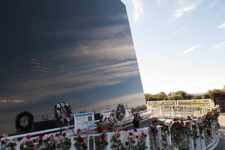 The Challenger Memorial at NASA's Kennedy Space Center Visitor Complex