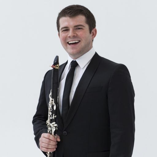 Julian Bliss with clarinet