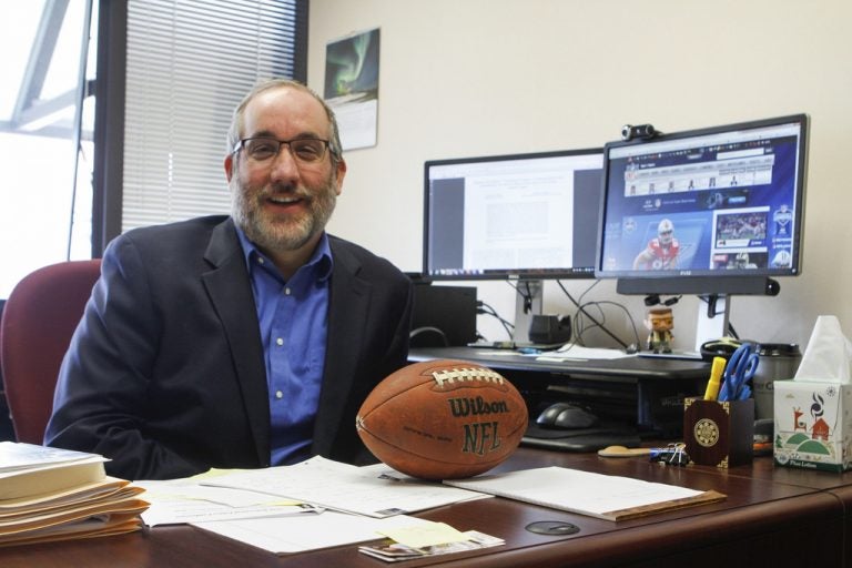 Steven Whiting, assistant professor in the College of Business Administration, found that "team players" are picked higher in the NFL draft and paid more in their first year. Photo by Nick Russett/UCF