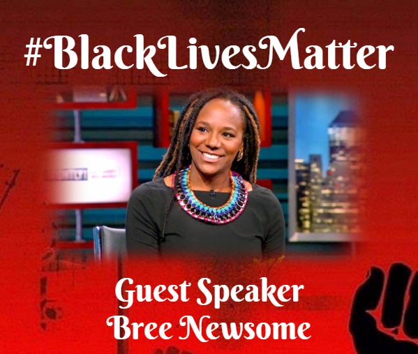 Bree Newsome presents on February 8, a Black History Month event.