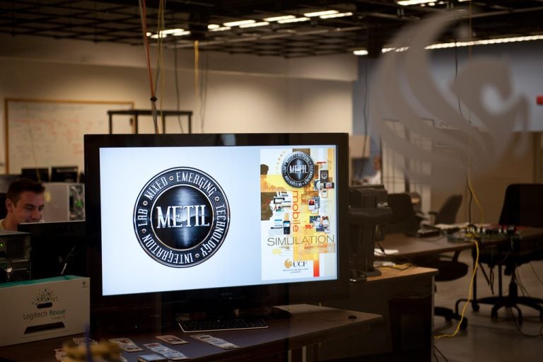 David Metcalf led a team in the METIL at UCF in the creation of intelligent software, known as a Multimodal Communications Framework, to advance human performance and well-being.