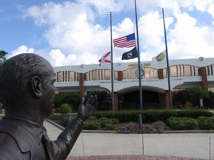 On April 6, the UCF flags will be at half-mast in honor of our Eternal Knights.