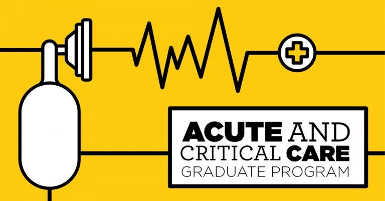 New Acute and Critical Care Nursing Program at UCF flyer