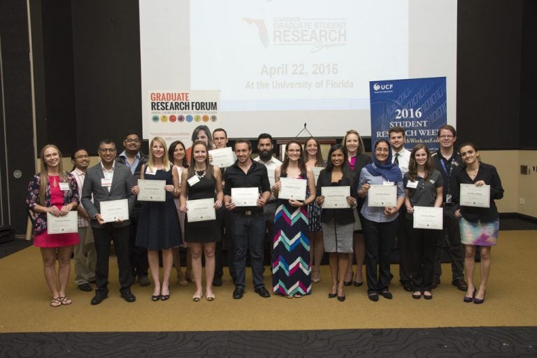 Graduate Research Forum Winners