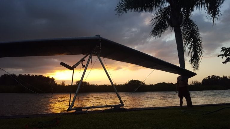 engineering hang glider