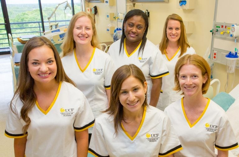 (Front L to R): Alexandra Galloway, Talia Boxman and Jennifer Donnan; (Back L to R): Hanneke Hoekman-Sites, Natalie Chow-Garnichaud and Chloe Fults.