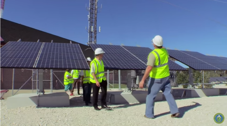 New Job Training on solar panels