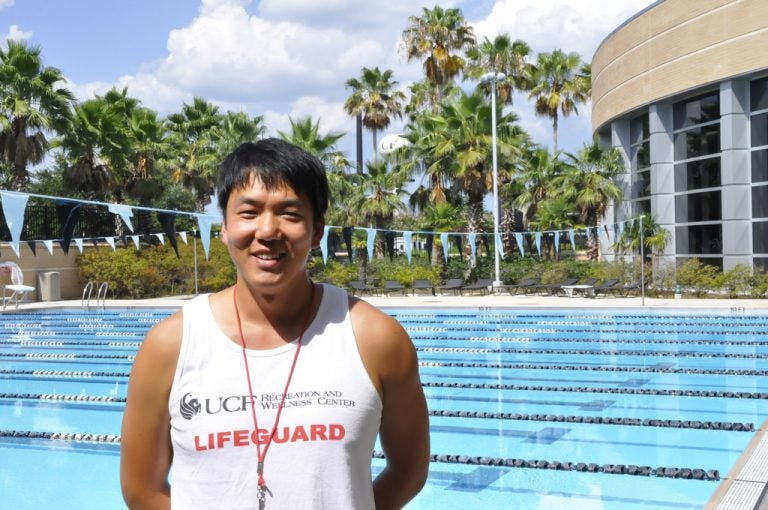 Kyung “Jin” Park is a entering his second year as a UCF graduate student. He’s receiving a master’s degree in Industrial Engineering.