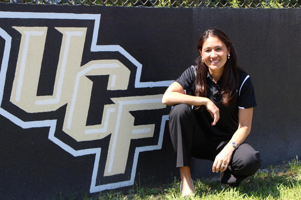 Tiffany Roberts Sahaydak, UCF women's soccer coach, won Olympic gold with Team USA in 1996.
