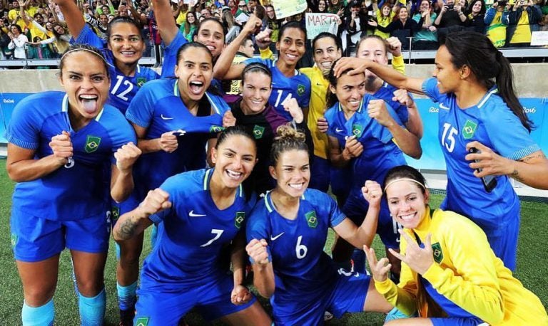 UCF alumna Aline Reis ’11 and her native Brazil will face Canada in Friday’s bronze-medal soccer team