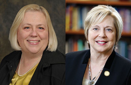 Drs. Norma Conner and Donna Neff, the newest associate deans at the UCF College of Nursing