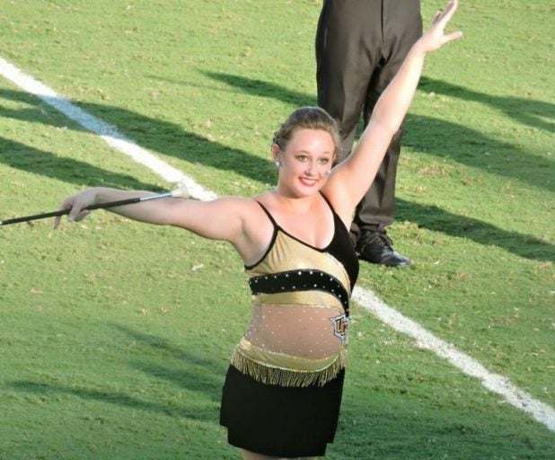 UCF Education Student Twirls a Mean Baton