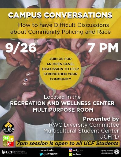 campus conversations flyer