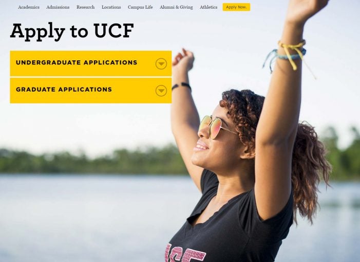 UCF Joins 700 Institutions with Admissions App University of Central