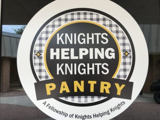 knights helping knights pantry logo