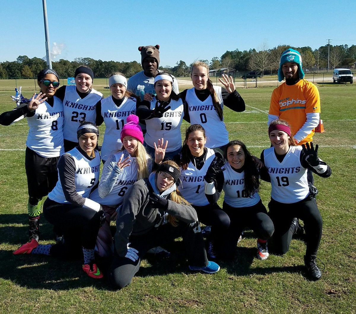 Women's Flag Football Team Wins 4th Consecutive Nat'l Championship