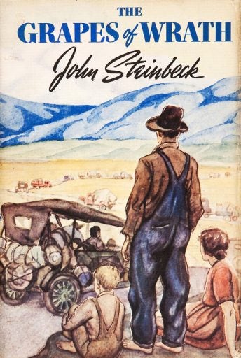 grapes of wrath book cover