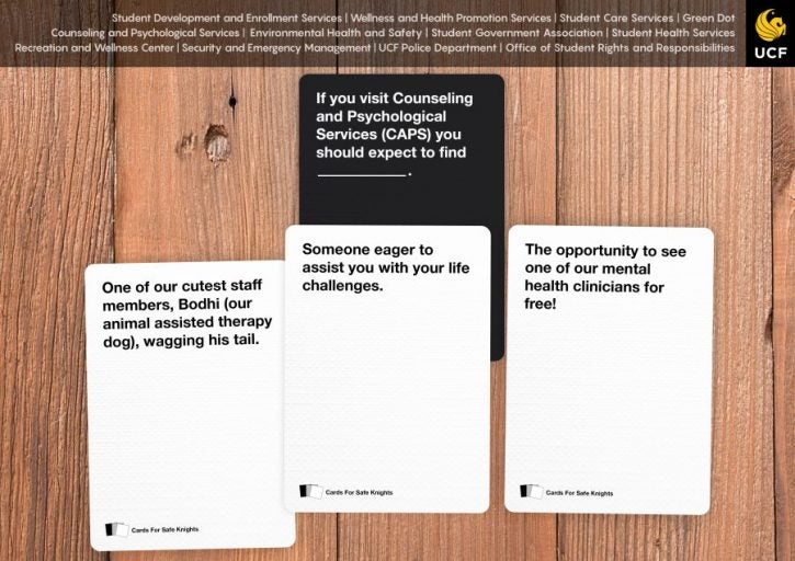 caps cards against humanity ucf