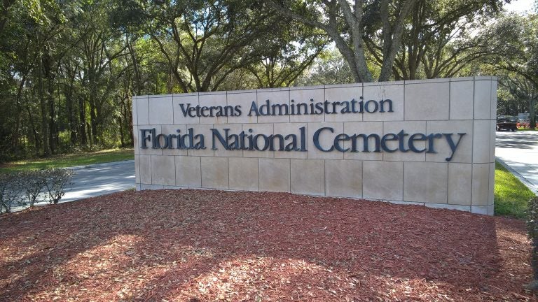 veterans administration, florida national cemetary