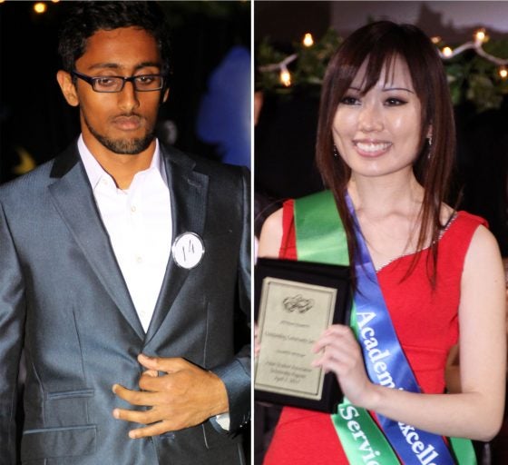 L-R: Mr. ASA Sharan Sathya and Miss ASA Chika Yoshida