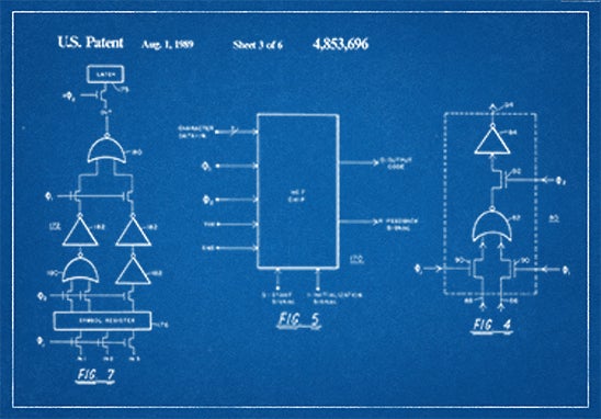 UCF's first patent was for a novel way to compress and decompress large amounts of stored digital data on computers.