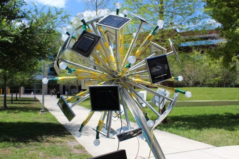 OUC Solar Sculpture - Dandelions 5024 MED