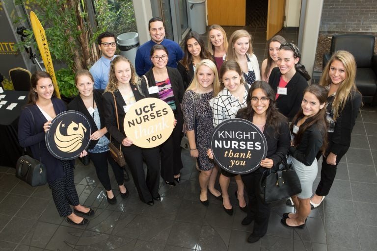 Nursing Scholarship Luncheon - group shot