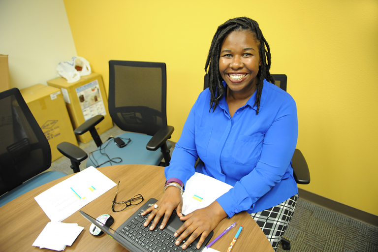 Sylvia Revangile, new parent resource coordinator at OCPS ACE and a student in UCF's master's degree program in social work.