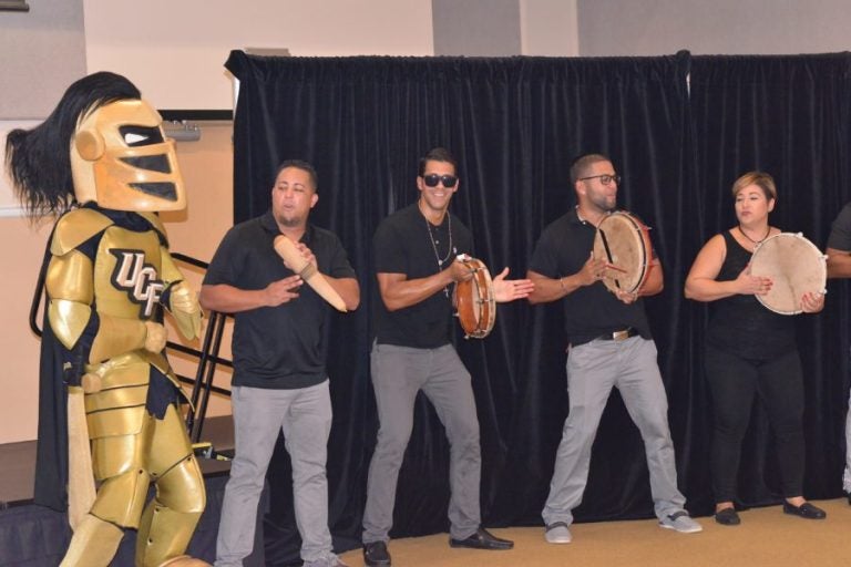 Hispanic Heritage Month Opening Knightro