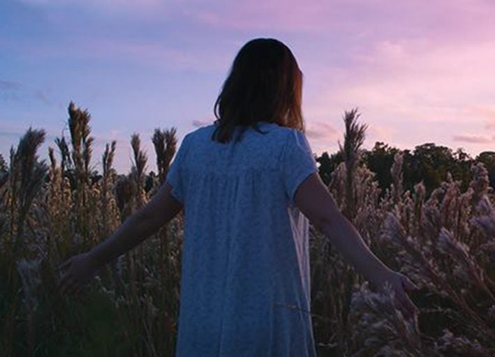 short film showcase: young girl in corn field wearing nightgown