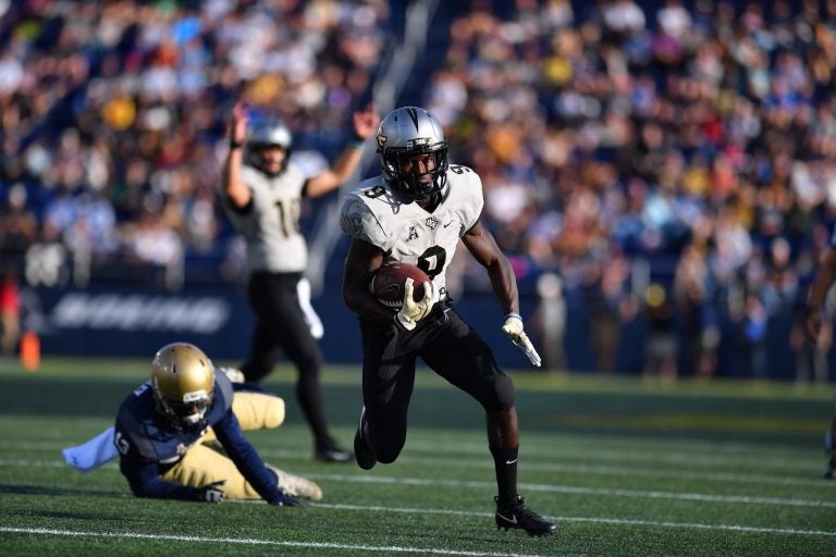 UCF won at Navy on Saturday with a final score of 31-21.