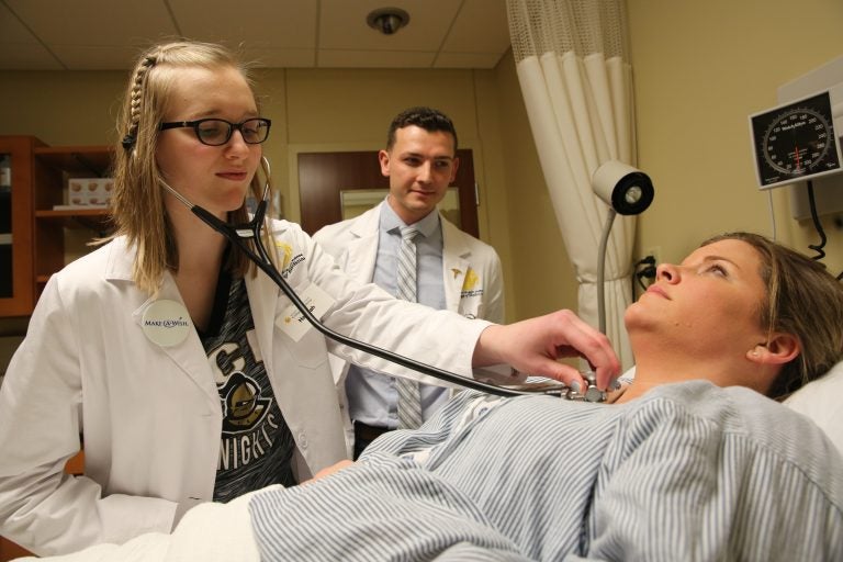 ailing girl’s dream – to be a UCF medical student for a day.