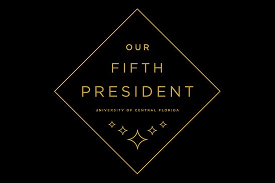 our fifth president logo