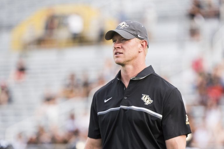 Scott Frost, former UCF Knights head football coach. (Photo by Nick Leyva)