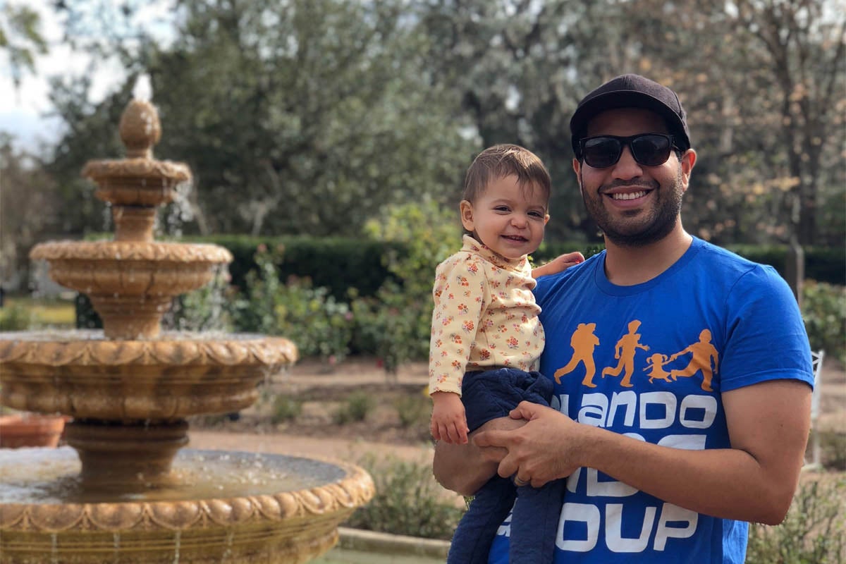 Alum Marlon Gutierrez started the Orlando chapter of City Dads Group to develop a community of fathers who support each other.