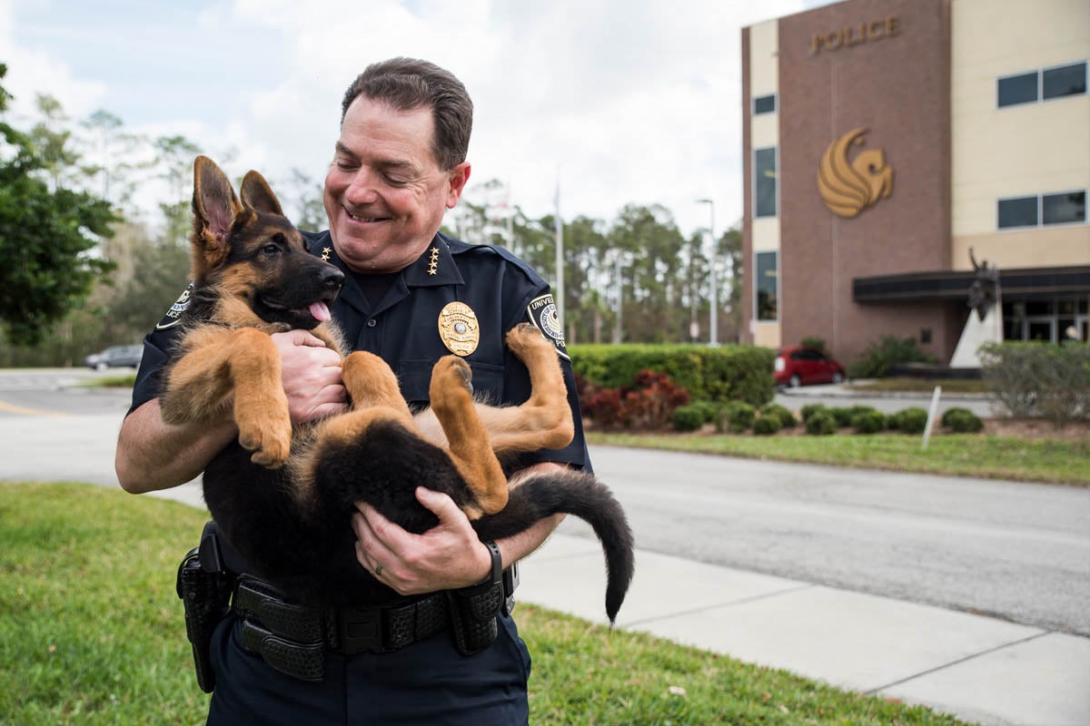 UCF Police Chief Richard Beary's 41-year career in law enforcement was focused around caring for others.