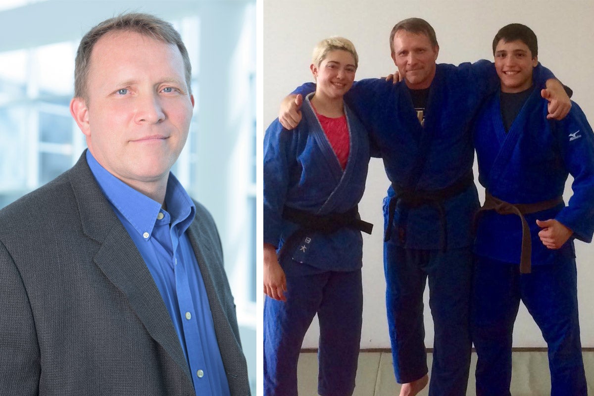 Jeff Stout is the founding director of the new School of Kinesiology and Physical Therapy. He has competed in Judo internationally, a passion he shares with his children, Nicole and Jeff.
