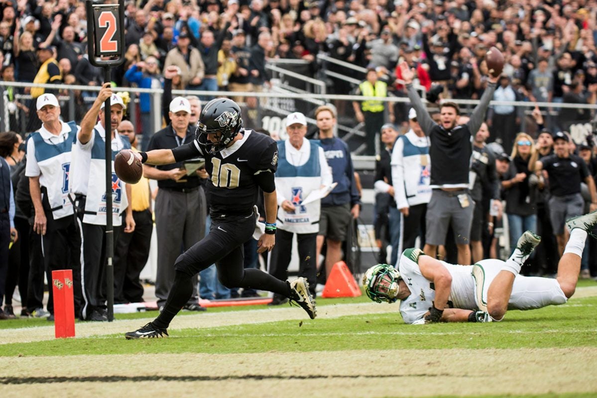 Photo of quarterback McKenzie Milton