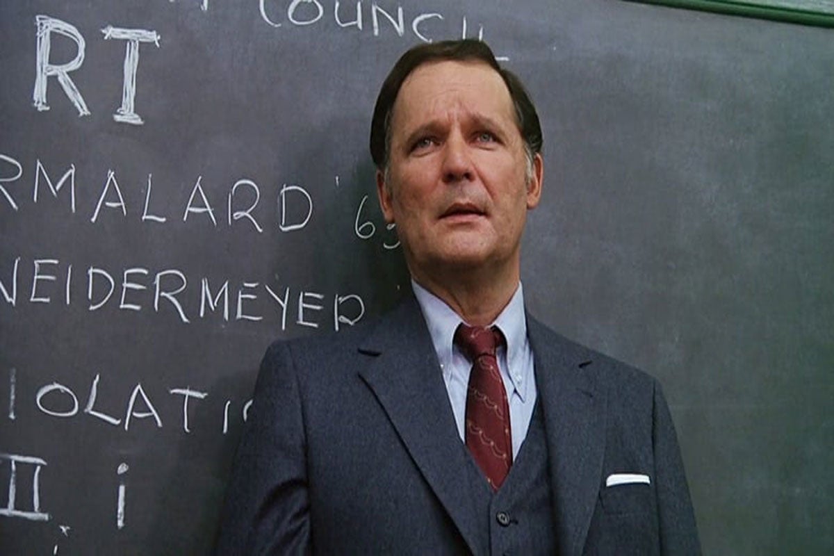 ohn Vernon as the beleaguered Dean Wormer in 1978's 'Animal House.'
