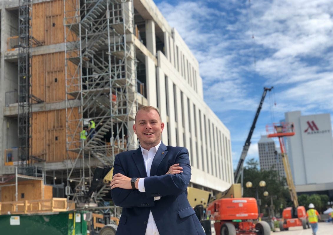 UCF Downtown Assistant Vice President Mike Kilbride ’12, along with 12 other Knights, made Orlando Business Journal's 40 Under 40 list this year.