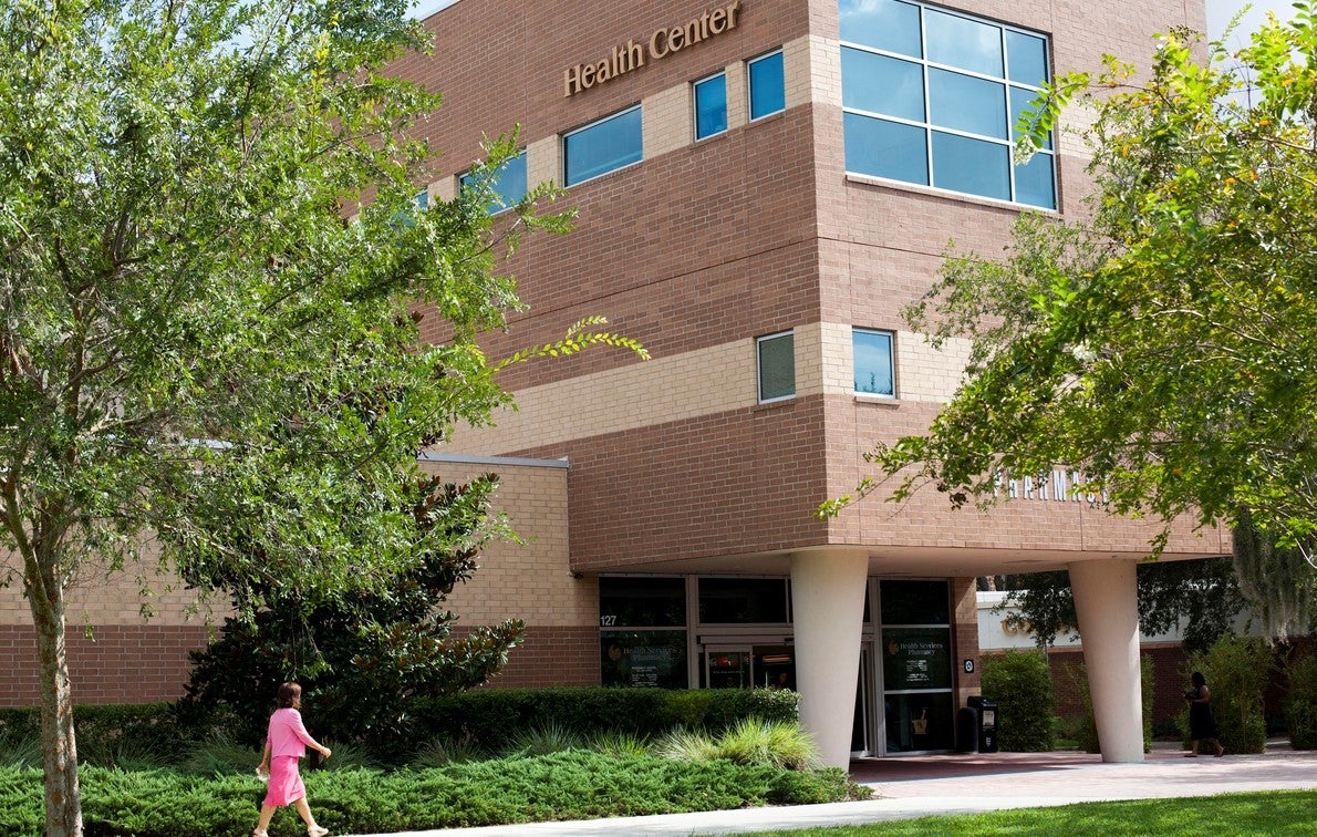 Exterior view of the UCF Health Center