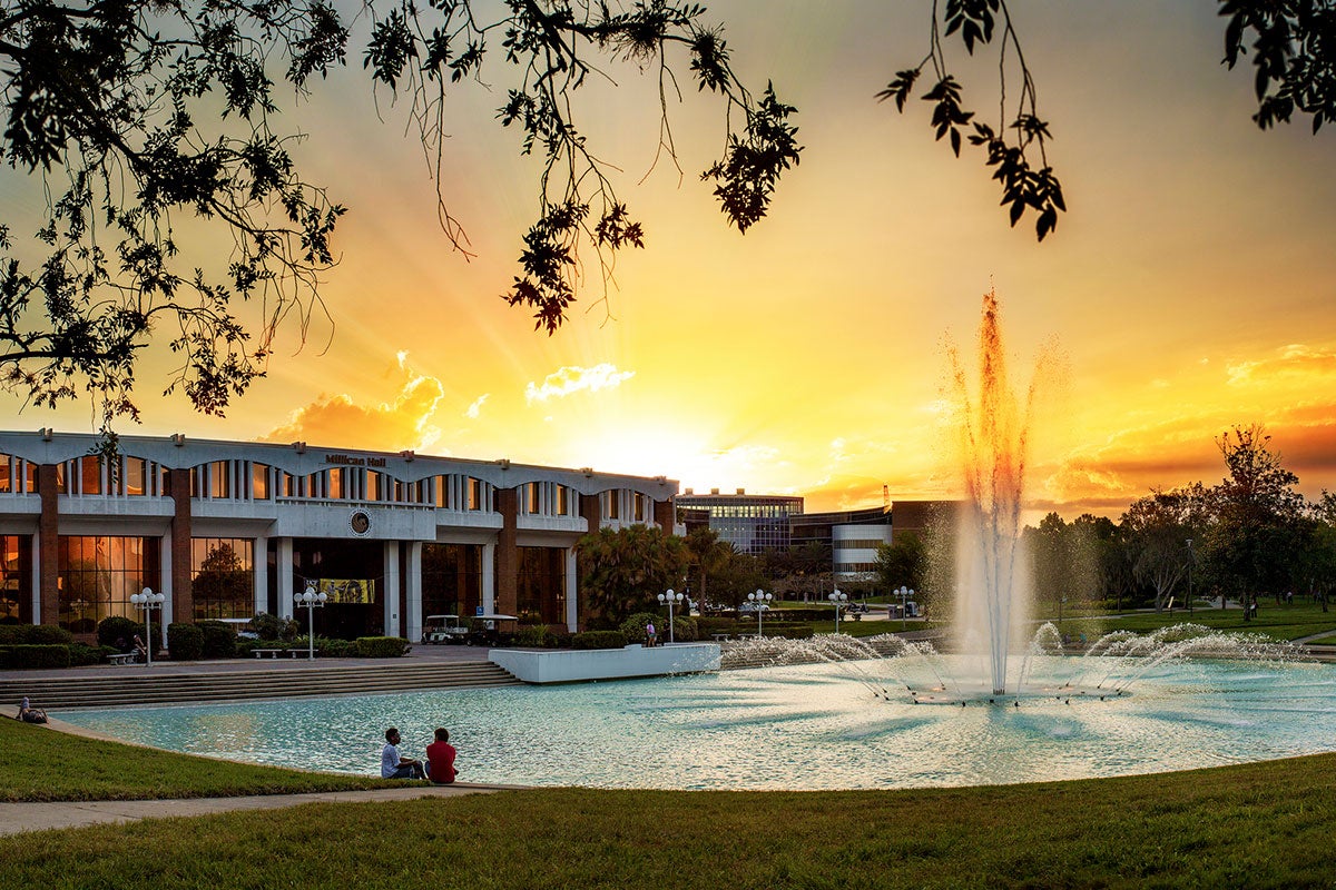 Reflecting Pond and Administration Building