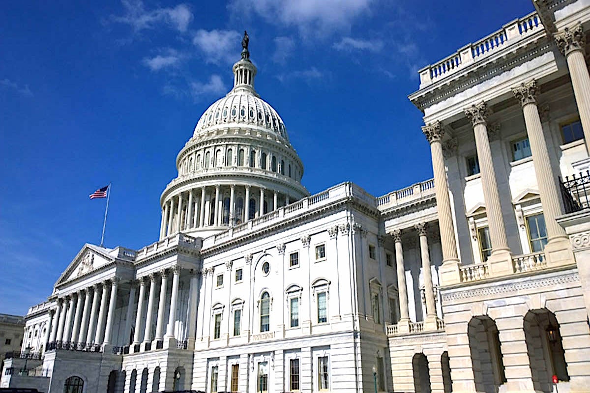 collectoin of government buildings.