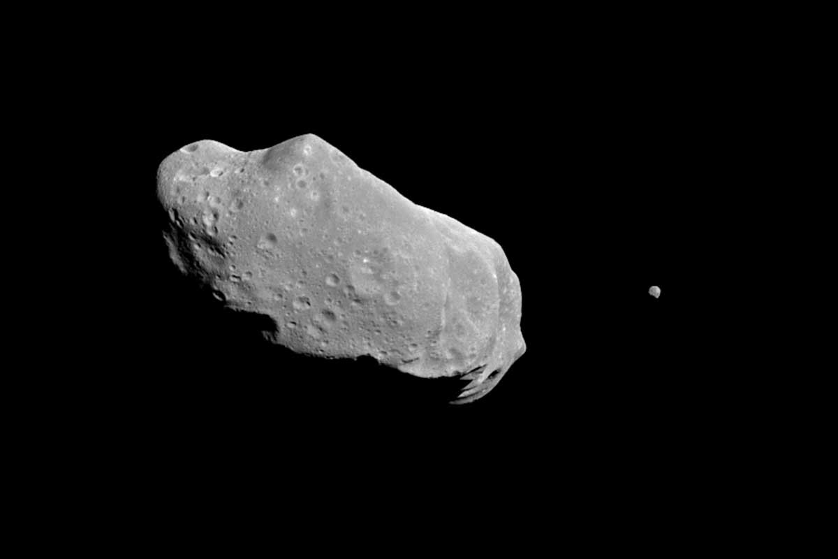 Asteroid Ida and its moon