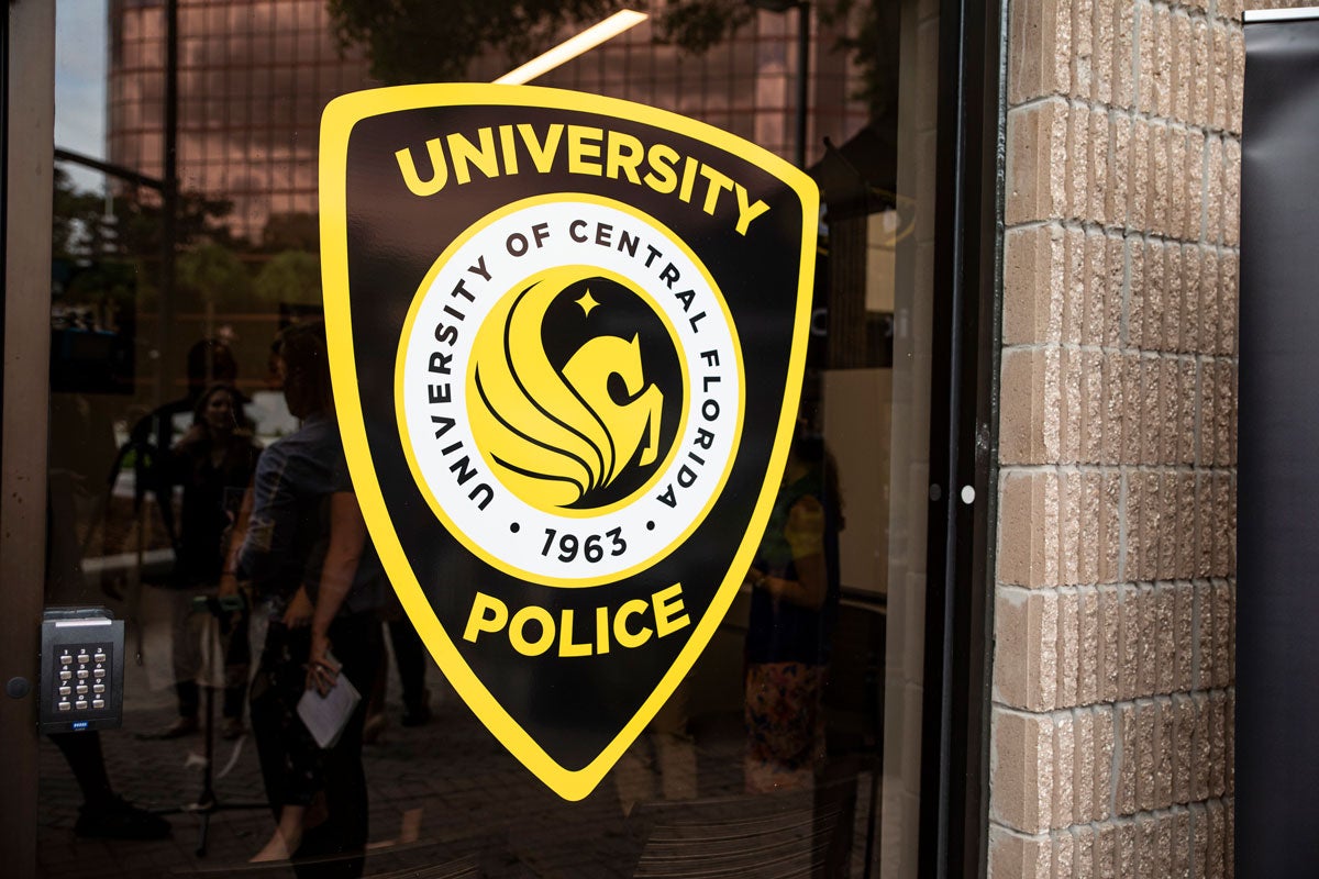 UCF Police window decal