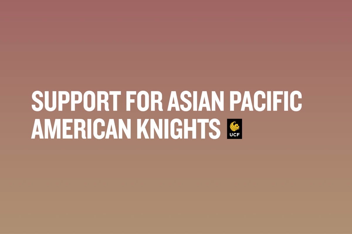 "Support for Asian Pacific American Knights"