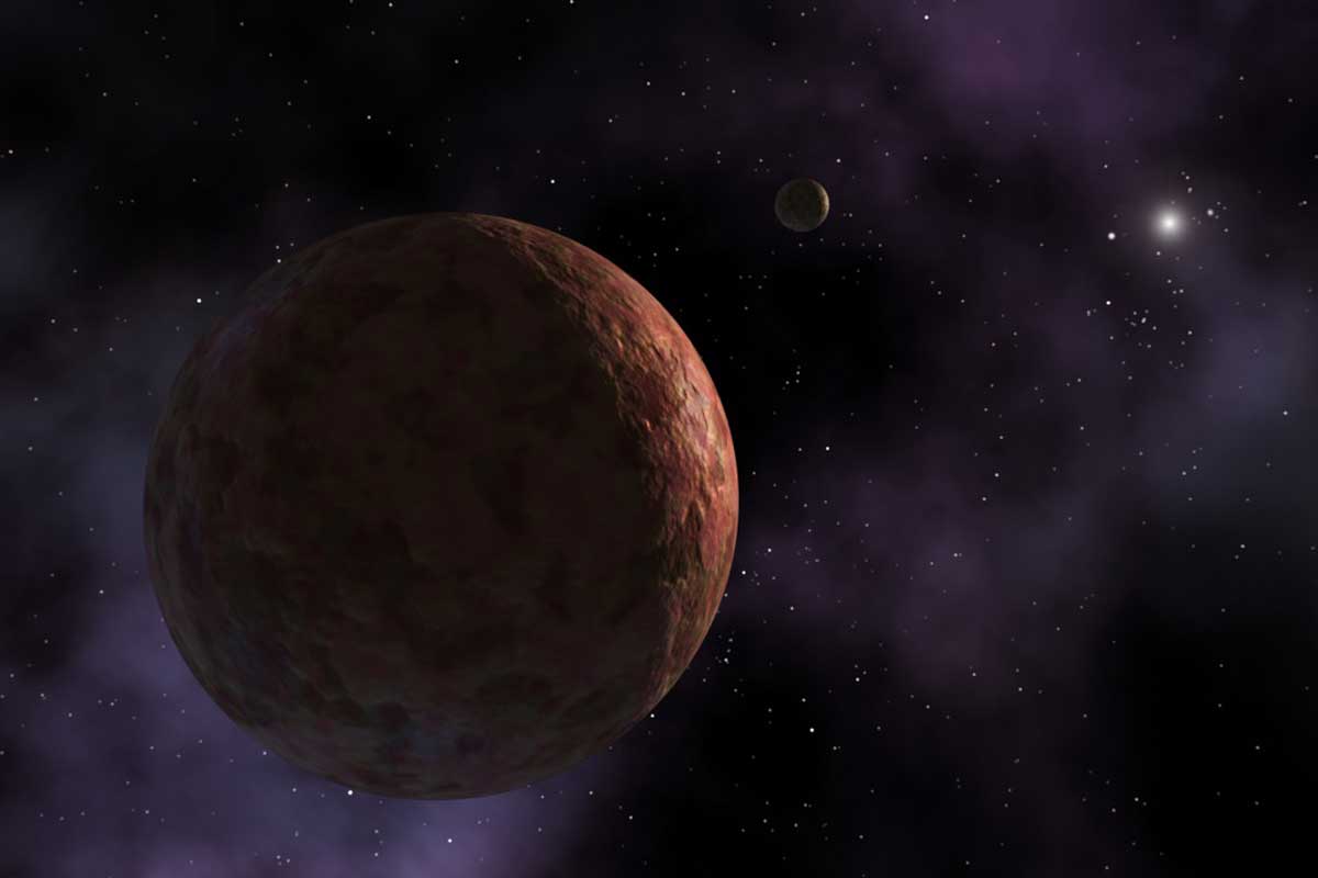 Artist visualization of Sedna, a TNO. Credit: NASA/JPL-Caltech/R. Hurt (SSC-Caltech)