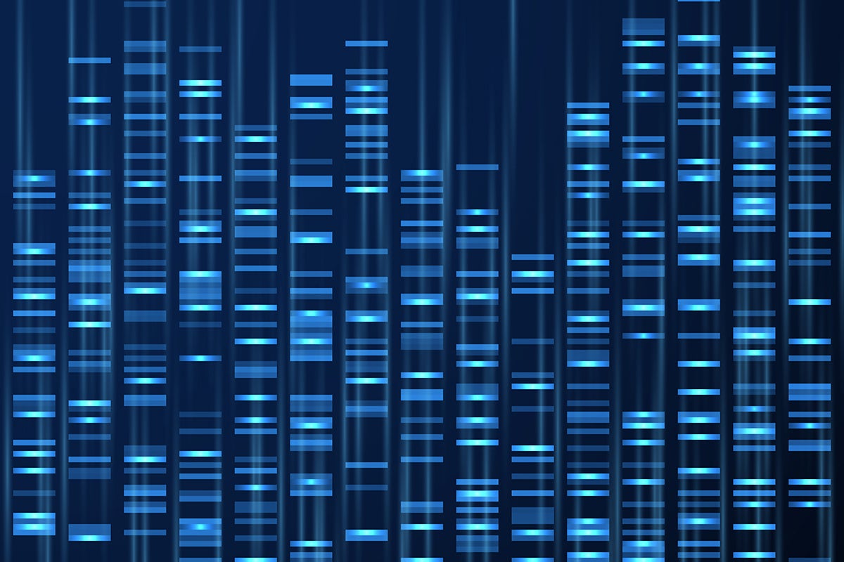 Genomic data visualized