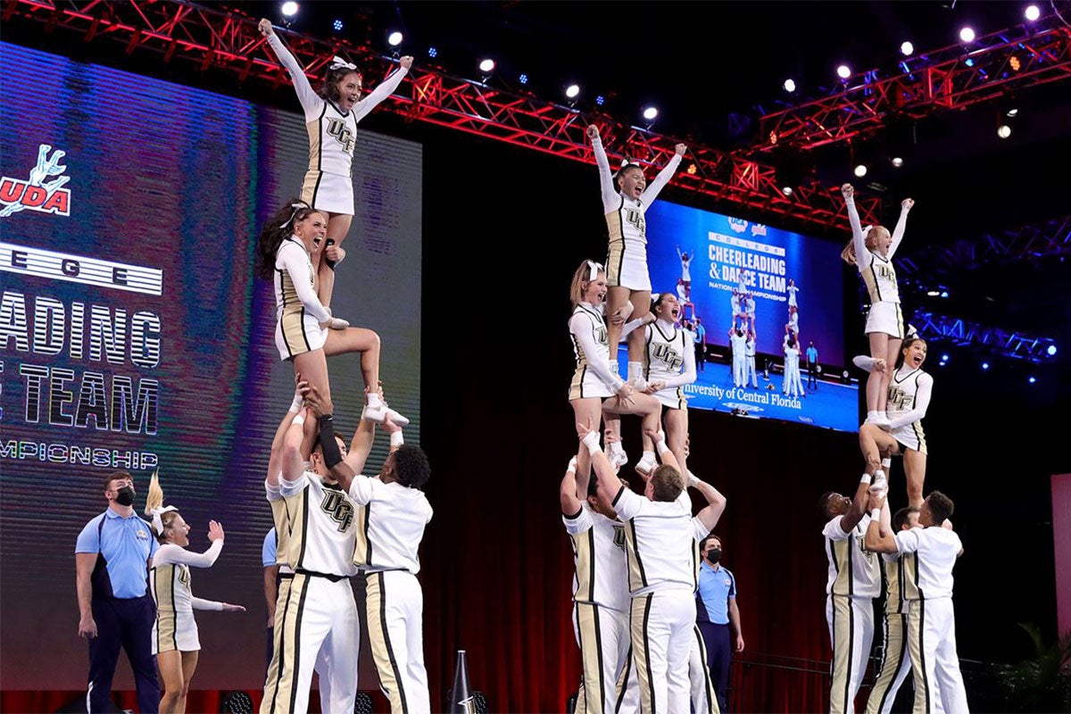 UCF Cheer Team Places 5th, Dance Team 7th at 2022 Nationals