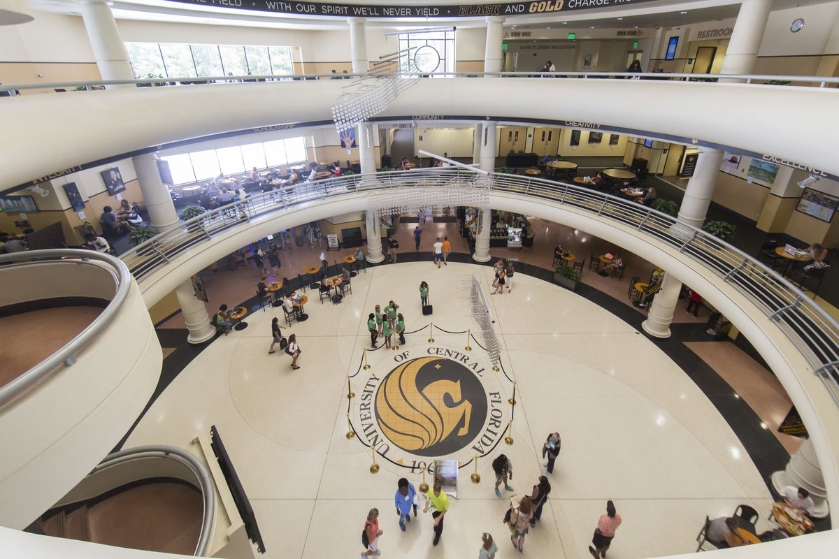 Pegasus Seal in Student Union